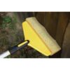 Flex Core Stain Applicator staining a wooden fence