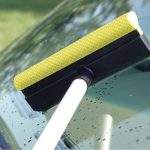 Bug scrubber squeegee.
