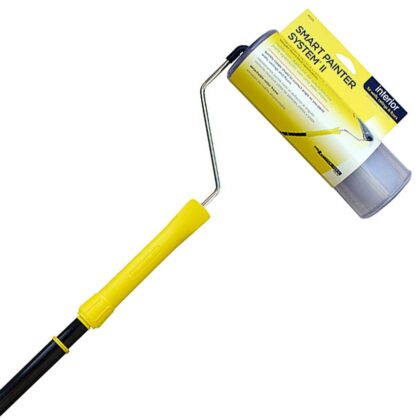 Paint Roller with shield for painting ceilings