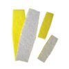 Double-end stain applicator pads out of packaging