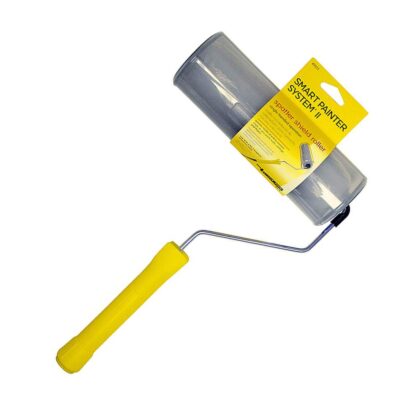ceiling paint roller with splatter guard