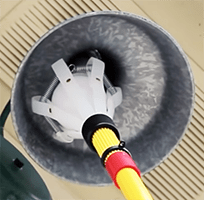 Gripper style bulb changer.
