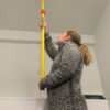 Light Bulb Changer changing a medium size spotlight bulb.