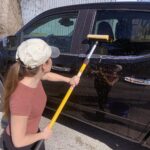 telescoping extension pole window cleaning