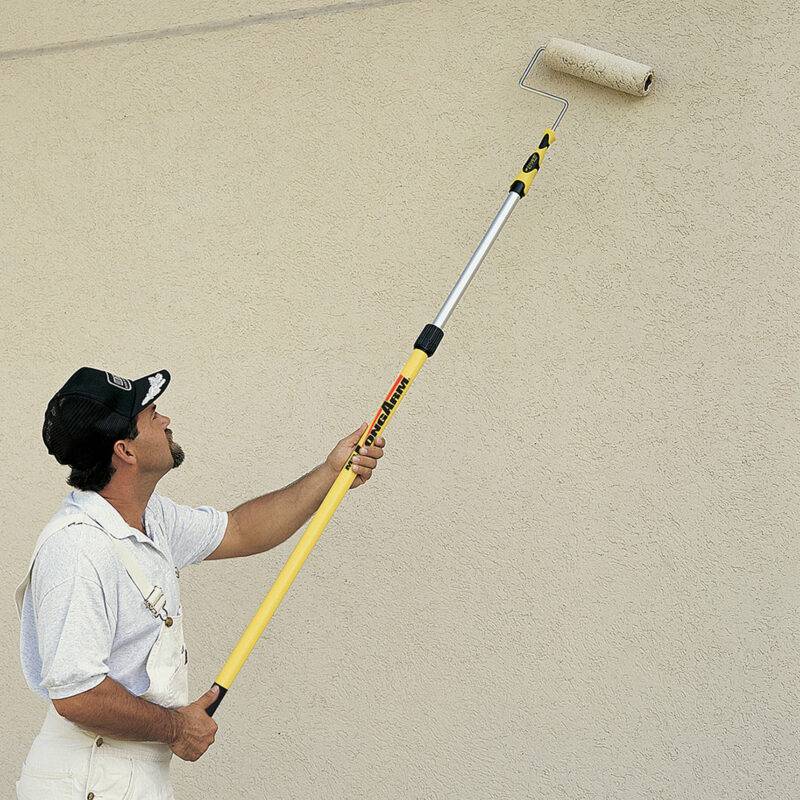 Painting with the Alumiglass 3-6' Extension Pole