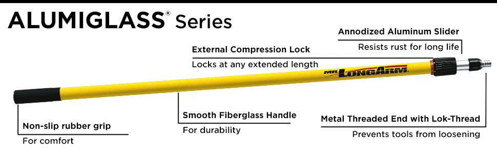 Alumiglass 2-section feature summary