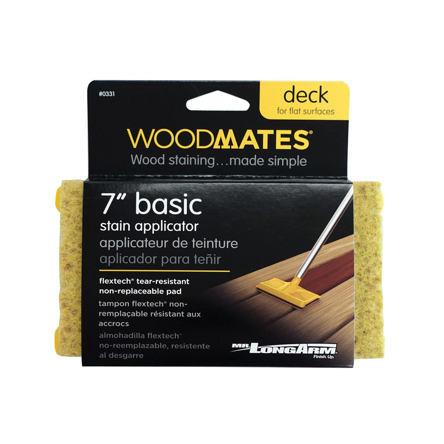 Deck Stain Pad Woodmates® 7" Basic Stain Applicator
