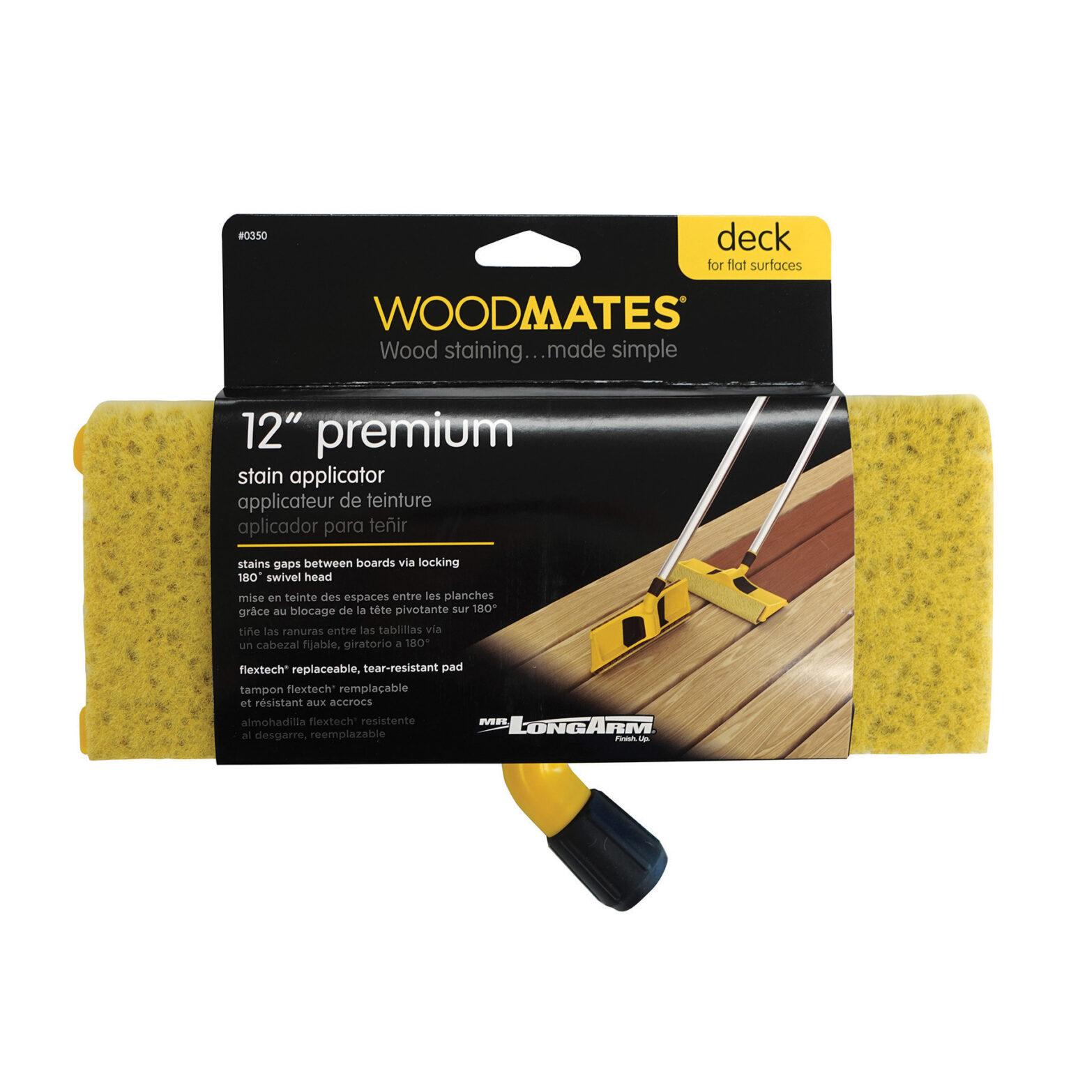 Deck Staining Pad Woodmates® 12" Premium Stain Applicator