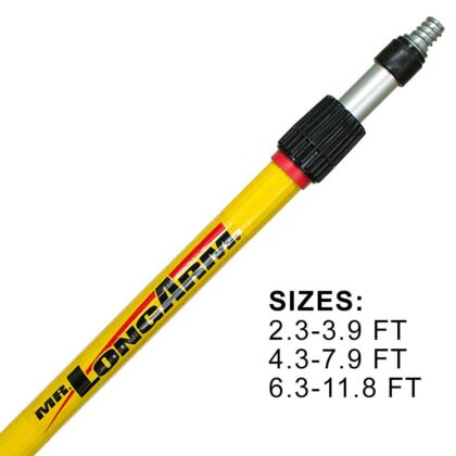 Pro-Lok telescopic extension pole sizes
