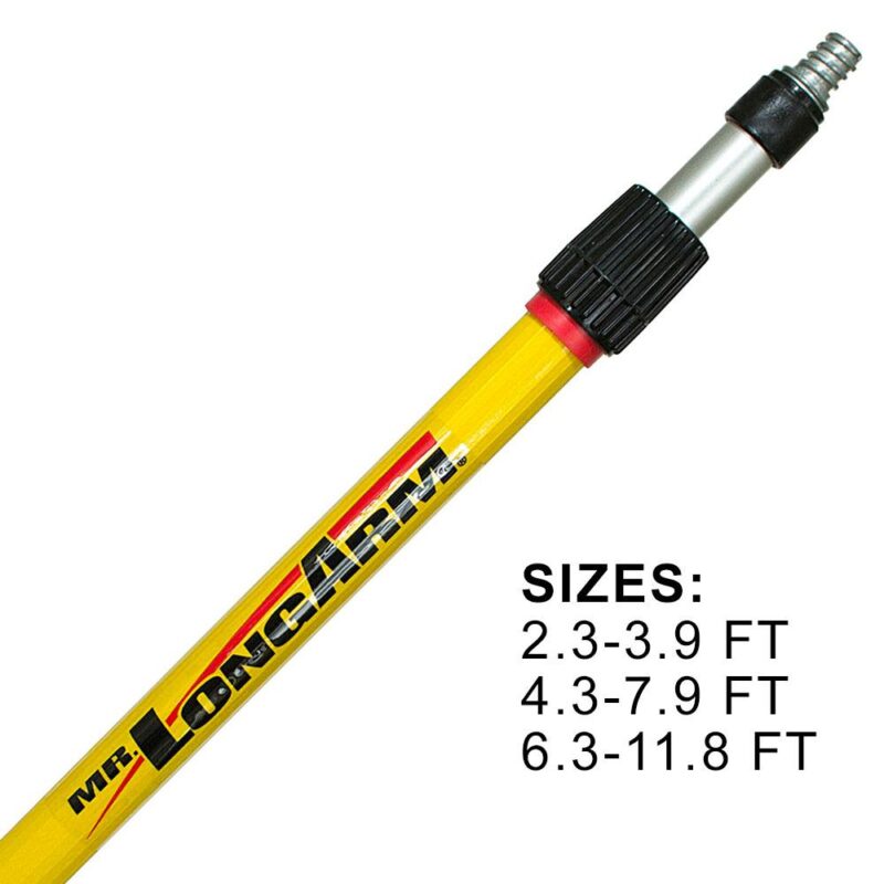 Pro-Lok telescopic extension pole sizes