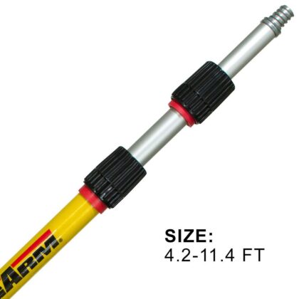 Truck wash extension pole