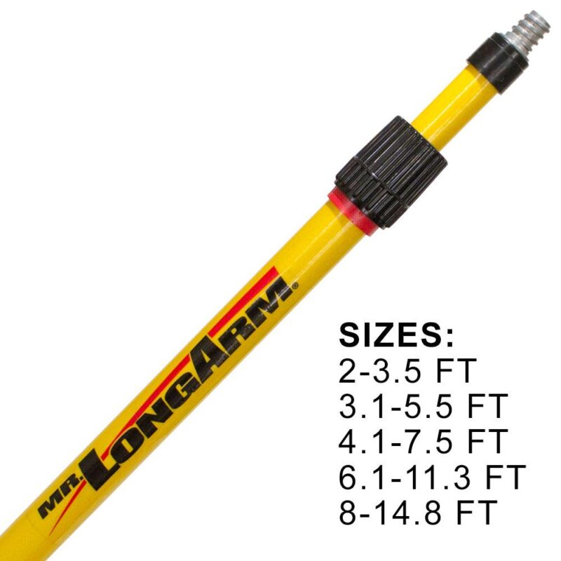 ProPole fiberglass extension pole sizes