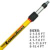 Alumiglass telescopic extension pole sizes
