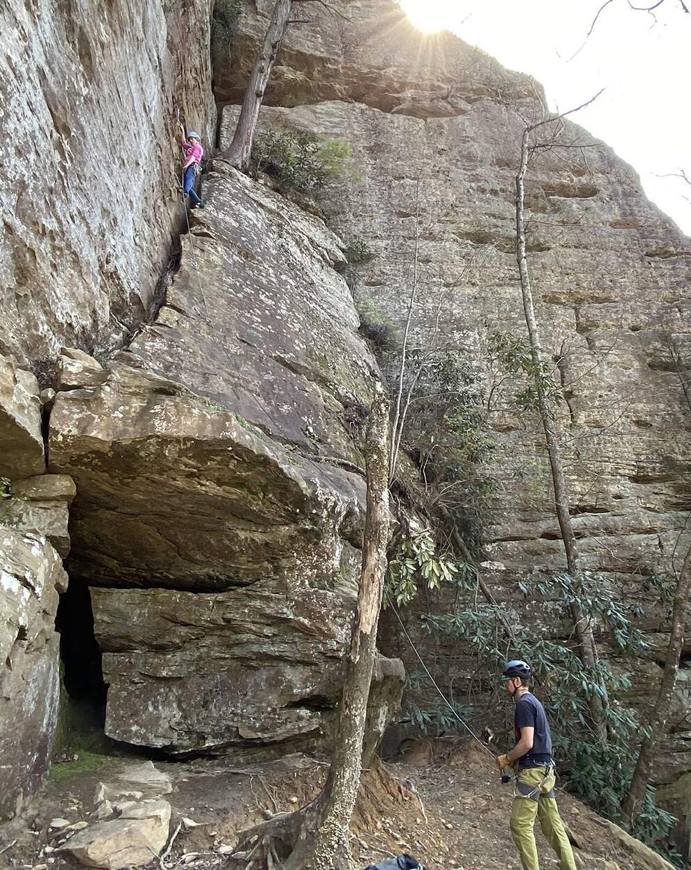 Climber Cut The Rope To Save Them - Climbing