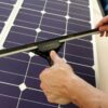 Demonstrating how to change tools with the ProDesign squeegee handle