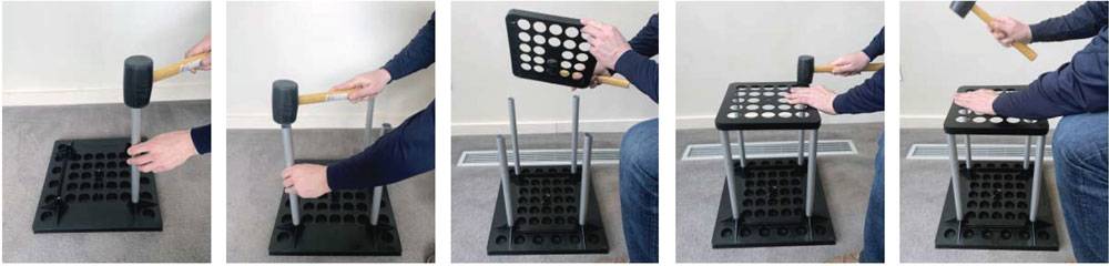 Tool Storage Rack Assembly