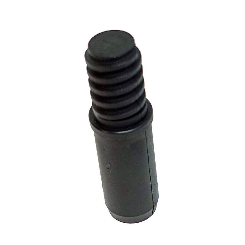 Black plastic threaded end replacement