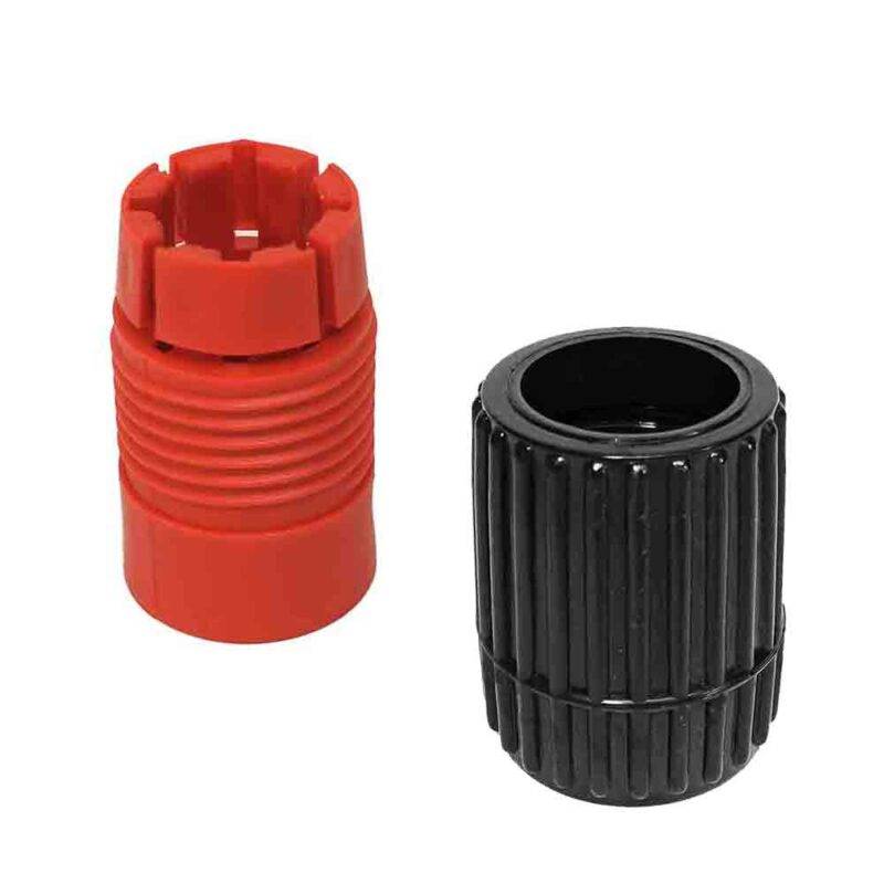 Small red collet with chuck